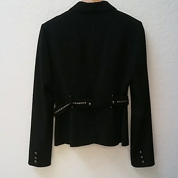 Vintage Vertigo Paris 2 Bronze Button Blazer - Picture 6 of 8